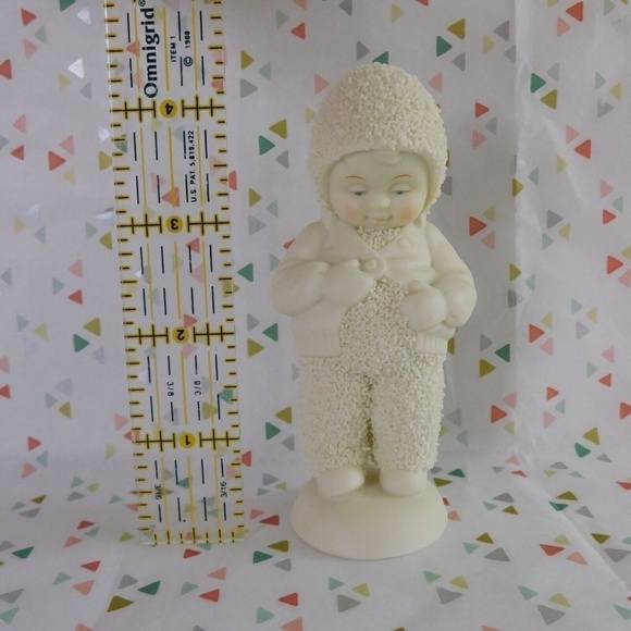 SNOWBABIES Department 56 Where’s My Belly Button Porcelain Figurine Retired - Picture 10 of 10